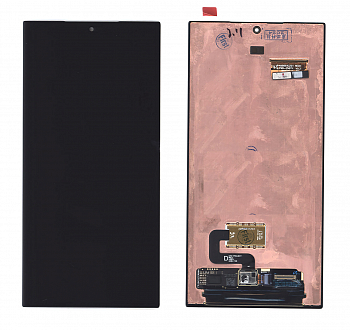 Дисплей для Samsung Galaxy S23 Ultra SM-S918B в сборе с тачскрином черный orig