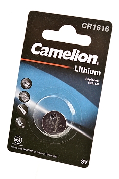 Батарейка (элемент питания) Camelion CR1616-BP1 CR1616 BL1, 1 штука
