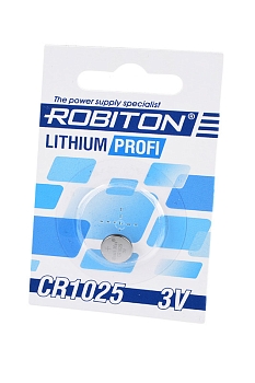 Батарейка (элемент питания) Robiton Profi R-CR1025-BL1 CR1025 BL1, 1 штука