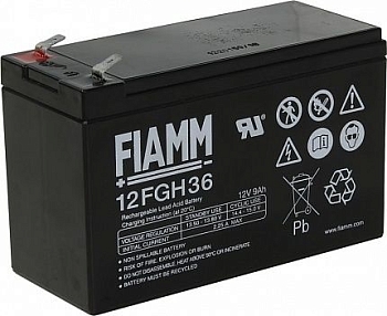 Аккумуляторная батарея FIAMM 12FGH36, 12В, 9Ач